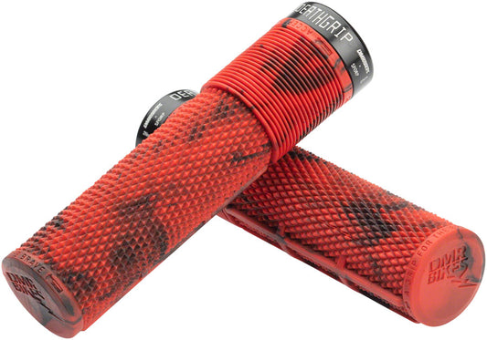 DMR Brendog Flangeless DeathGrip Thick - Marble Red-Goodwynn's