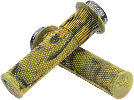 DMR DeathGrip Flanged Grips - Thick Lock-On Camo-Goodwynn's