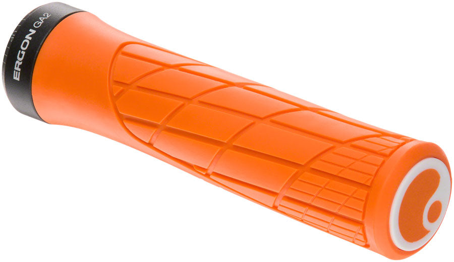 Ergon GA2 Grips - Juicy Orange Lock-On-Goodwynn&#39;sGoodwynn&#39;s