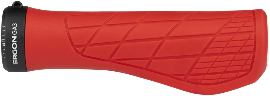 Ergon GA3 Grips - Risky Red Lock-On Small-Goodwynn&#39;sGoodwynn&#39;s