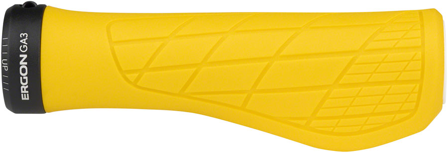 Ergon GA3 Grips - Yellow Mellow Lock-On Small-Goodwynn&#39;sGoodwynn&#39;s