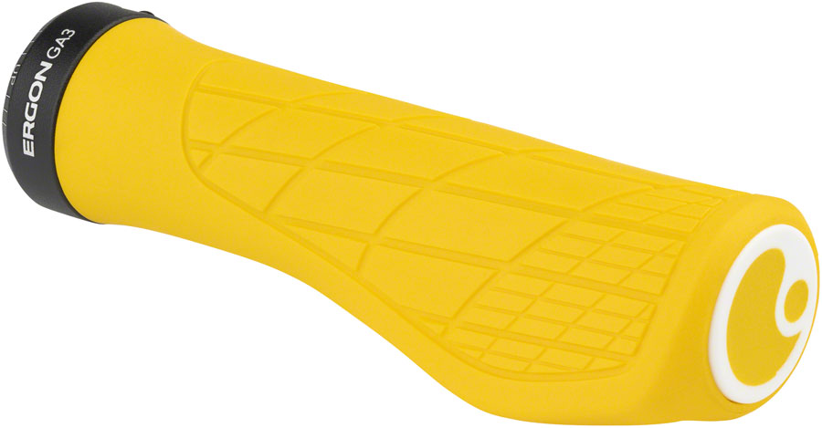 Ergon GA3 Grips - Yellow Mellow Lock-On Small-Goodwynn&#39;sGoodwynn&#39;s