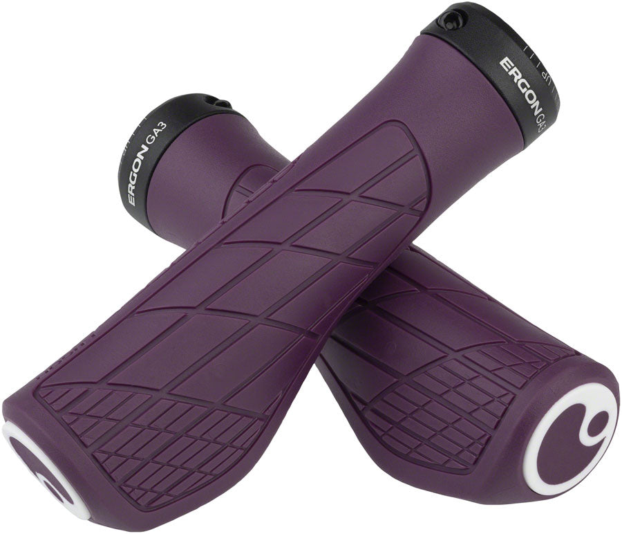 Ergon GA3 Grips - Purple Reign Lock-On Small-Goodwynn&#39;sGoodwynn&#39;s