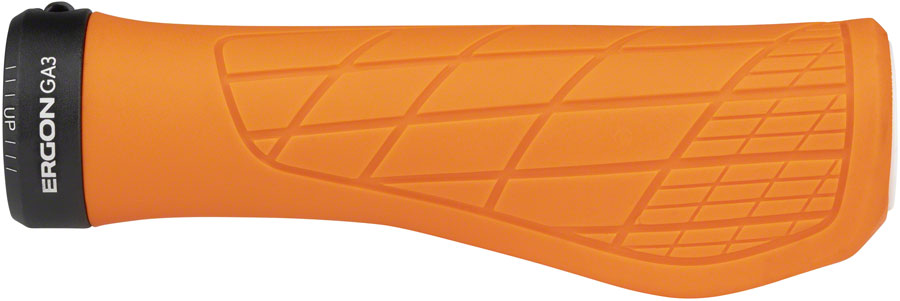 Ergon GA3 Grips - Juicy Orange Lock-On Small