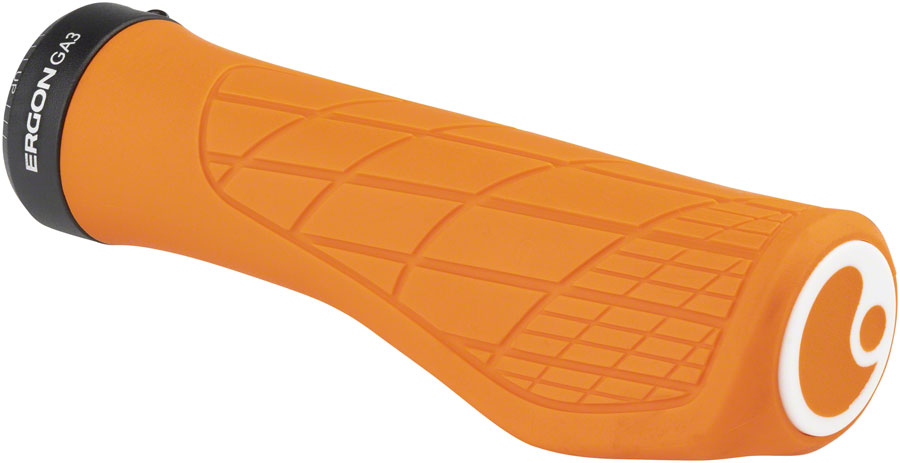 Ergon GA3 Grips - Juicy Orange Lock-On Small-Goodwynn&#39;sGoodwynn&#39;s