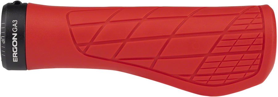 Ergon GA3 Grips - Risky Red Lock-On Large-Goodwynn&#39;sGoodwynn&#39;s