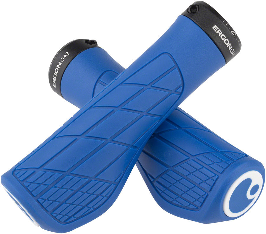 Ergon GA3 Grips - Midsummer Blue Lock-On Large-Goodwynn&#39;sGoodwynn&#39;s