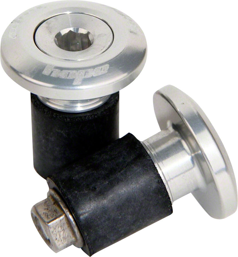 Hope Grip Doctor Bar End Plugs Silver-Goodwynn&#39;sGoodwynn&#39;s