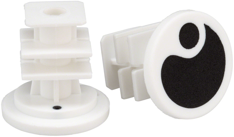 Ergon End Plugs for GA2/GA2Fat/GA3: Black-Goodwynn&#39;sGoodwynn&#39;s