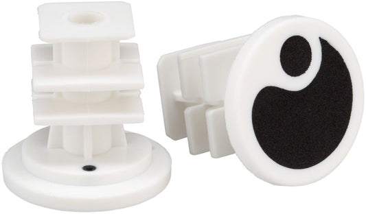 Ergon End Plugs for GA2/GA2Fat/GA3: Black-Goodwynn's