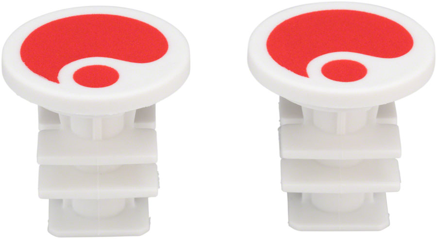 Ergon End Plugs for GA2/GA2Fat/GA3: Red