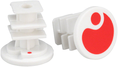 Ergon End Plugs for GA2/GA2Fat/GA3: Red