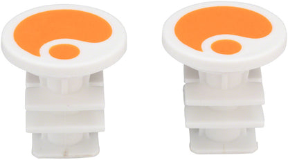 Ergon End Plugs for GA2/GA2Fat/GA3: Orange