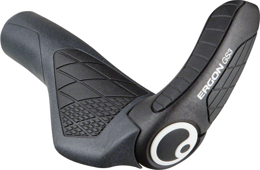 Ergon GS3 Grips - Black/Gray Lock-On Large-Goodwynn&#39;sGoodwynn&#39;s