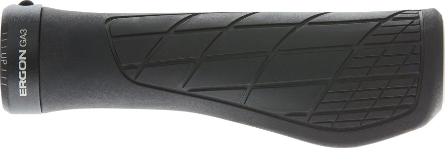 Ergon GA3 Grips - Black Lock-On Small