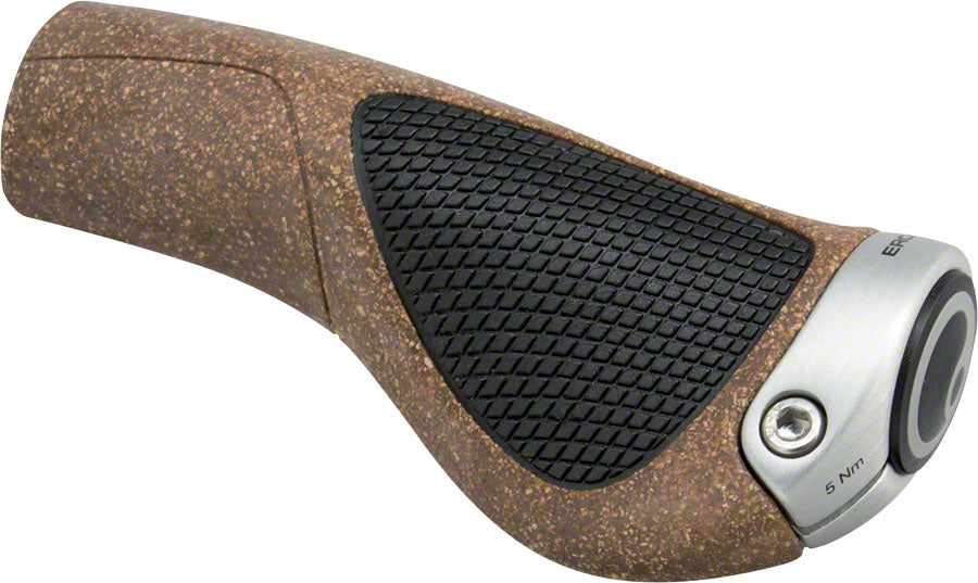 Ergon GP1 BioKork Grips - Lock-On Large Black/Tan-Goodwynn&#39;sGoodwynn&#39;s