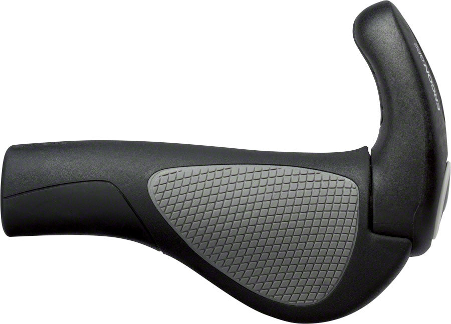 Ergon GP2 Grips - Black/Gray Lock-On Large-Goodwynn&#39;sGoodwynn&#39;s