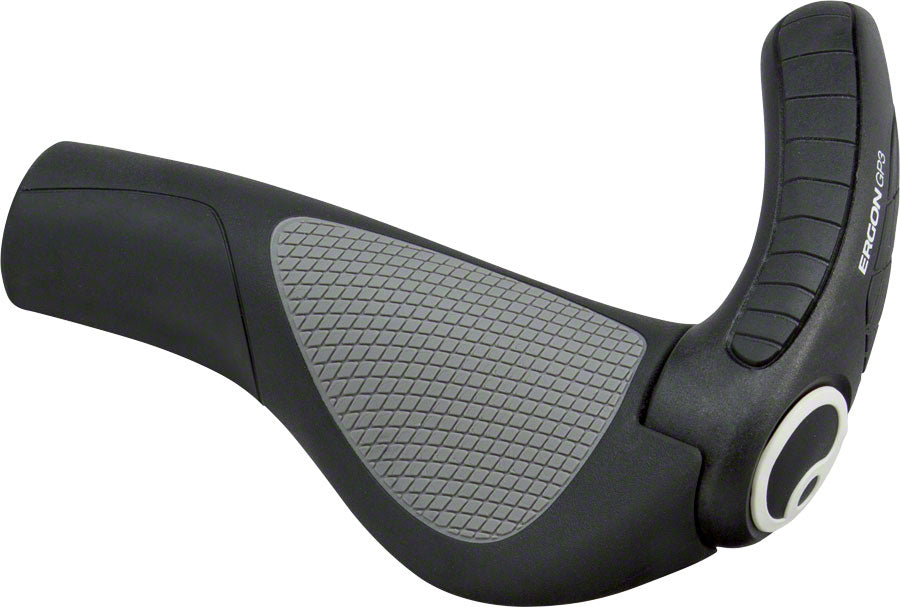 Ergon GP3 Grips - Black/Gray Lock-On Small-Goodwynn&#39;sGoodwynn&#39;s