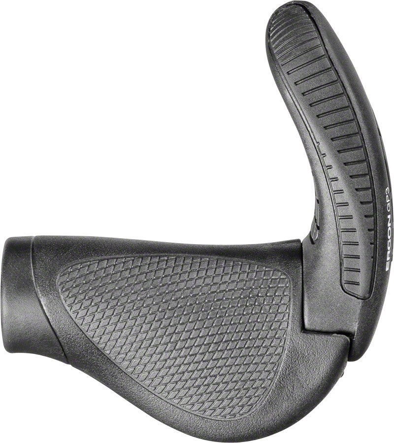 Ergon GP3 Grips - Lock-On Twistshift Small Black/Gray-Goodwynn&#39;sGoodwynn&#39;s