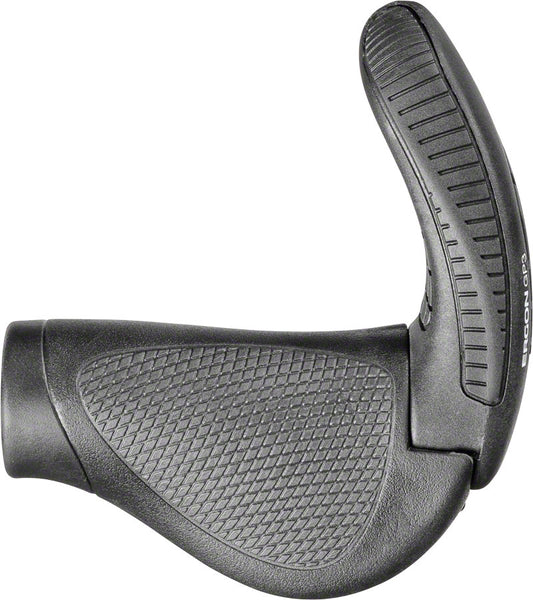 Ergon GP3 Grips - Lock-On Twistshift Small Black/Gray-Goodwynn's