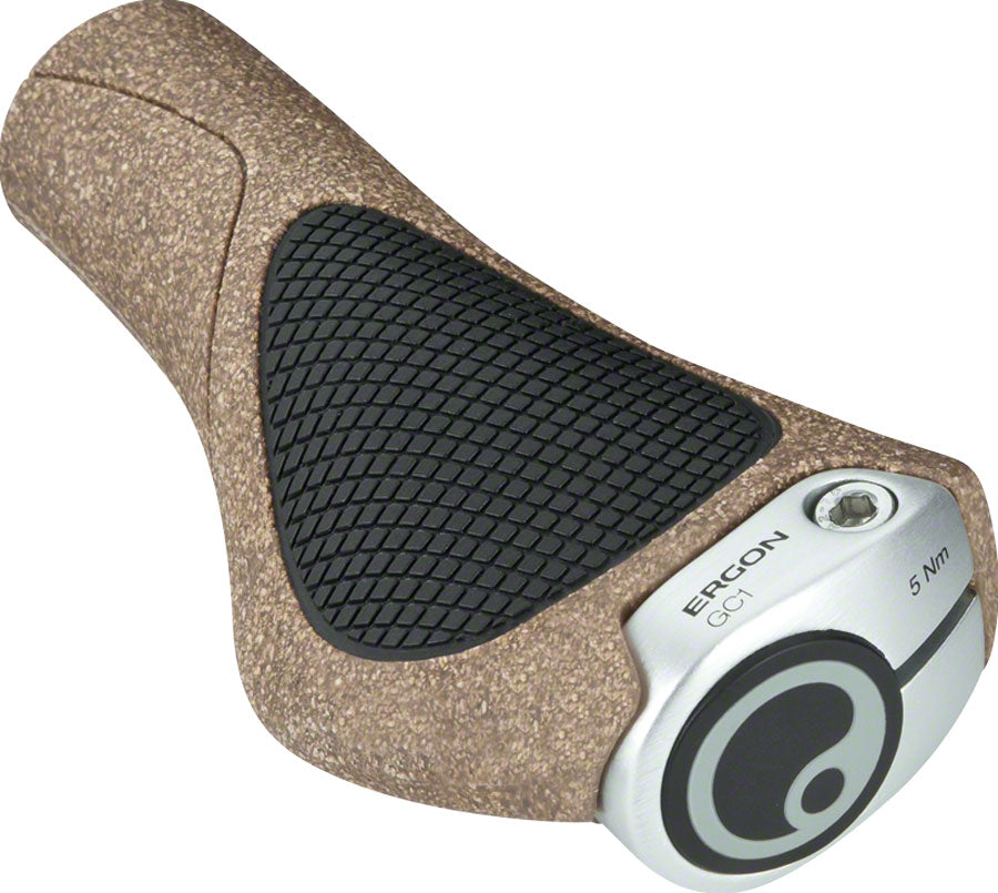 Ergon GC1 BioKork Grips - Lock-On Black/Tan-Goodwynn&#39;sGoodwynn&#39;s