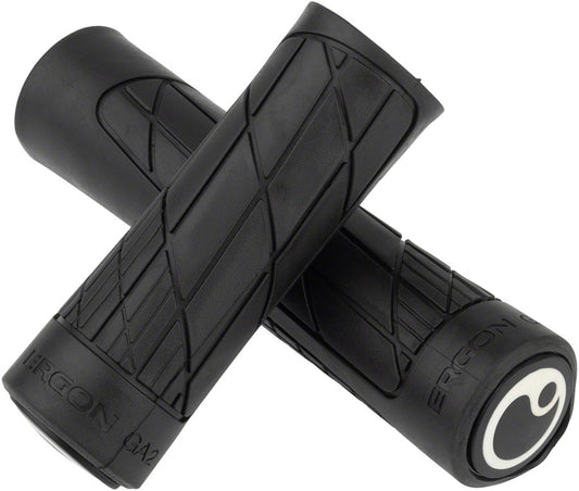 Ergon GA2 Grips - Lock-On Twistshift Single Black-Goodwynn's