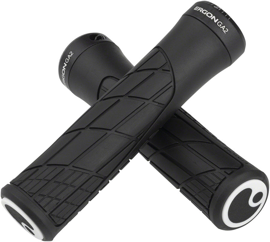 Ergon GA2 Grips - Black Lock-On