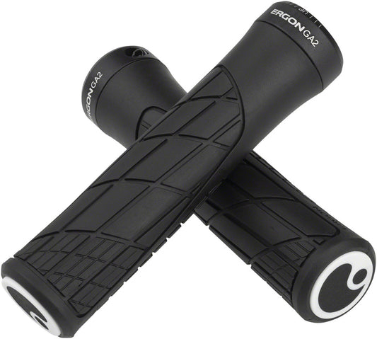 Ergon GA2 Grips - Black Lock-On-Goodwynn's