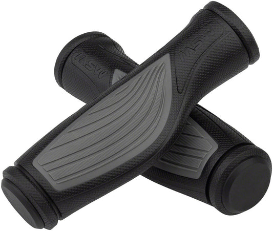 MSW Ergonomic (EFG-100) Grips - Black/Gray-Goodwynn's