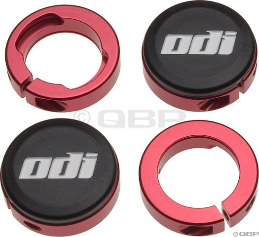 ODI Lock Jaw clamps w/ Snap caps Red set/4-Goodwynn's