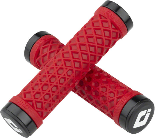 ODI Vans Lock-On Grips - Red-Goodwynn's