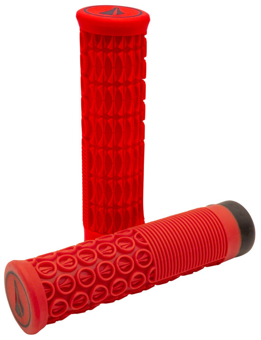 SDG Thrice 31 Lock-On MTB Grips - Red-Goodwynn's