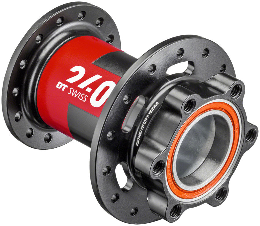 DT Swiss 240 Front Hub - Lefty x 100mm 6-Bolt Black/Red 28H-Goodwynn&#39;sGoodwynn&#39;s