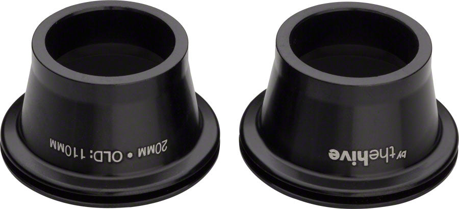 e*thirteen 20mm Endcap Set Fits TRS LG1 and Chub DH Front Hubs Black