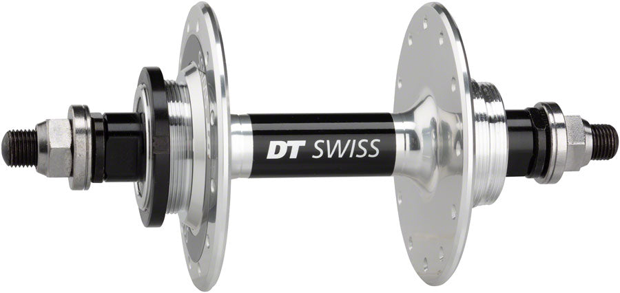 DT Swiss 370 Track Rear Hub - 10 x 1 Threaded x 120mm Rim Brake Threaded Polished 24H-Goodwynn&#39;sGoodwynn&#39;s