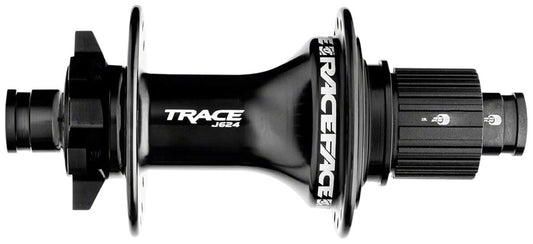 RaceFace Trace J-Bend 624 Rear Hub - 12 x 148mm 6-Bolt Micro Spline BLK 32H-Goodwynn's