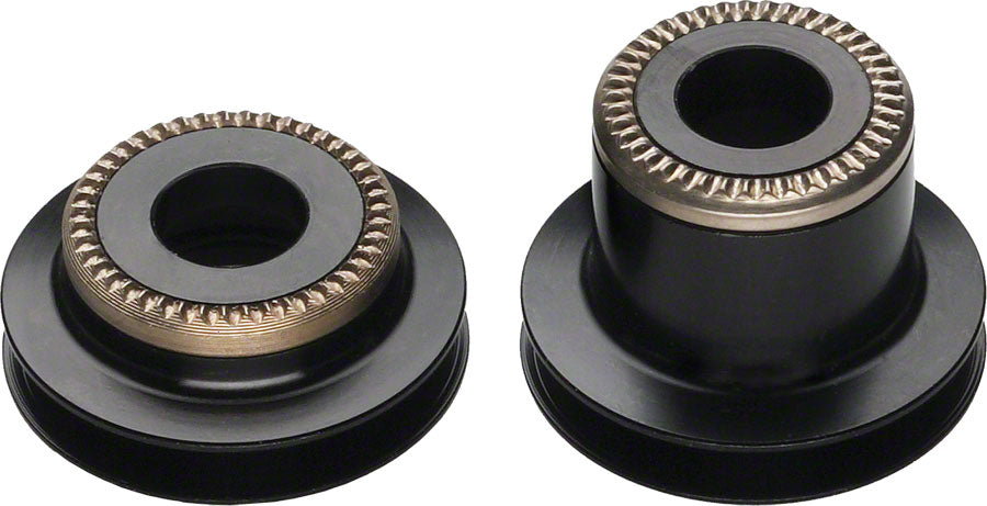 DT Swiss 5mm QR to 9mm Thru Bolt conversion end caps pre-2010 Center Lock 240 front hubs