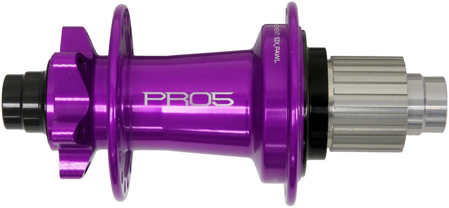 Hope Pro 5 Rear Hub - 12 x 148mm 6-Bolt Micro Spline Purple 28H-Goodwynn&#39;sGoodwynn&#39;s