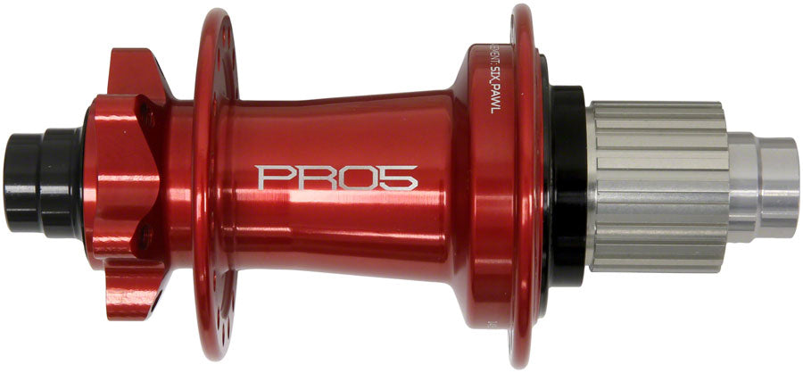 Hope Pro 5 Rear Hub - 12 x 148mm 6-Bolt Micro Spline Red 28H-Goodwynn&#39;sGoodwynn&#39;s