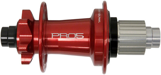 Hope Pro 5 Rear Hub - 12 x 148mm 6-Bolt Micro Spline Red 28H-Goodwynn's