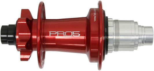 Hope Pro 5 Rear Hub - 12 x 148mm 6-Bolt XD Red 28H-Goodwynn's