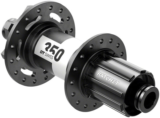 DT Swiss 350 Rear Hub - 12 x 142mm 6-Bolt HG11 MTN Black 28H 36pt-Goodwynn's