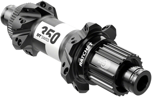 DT Swiss 350 Rear Hub - 12 x 148mm Center-Lock Micro Spline BLK 28H Straight Pull 36pt-Goodwynn's