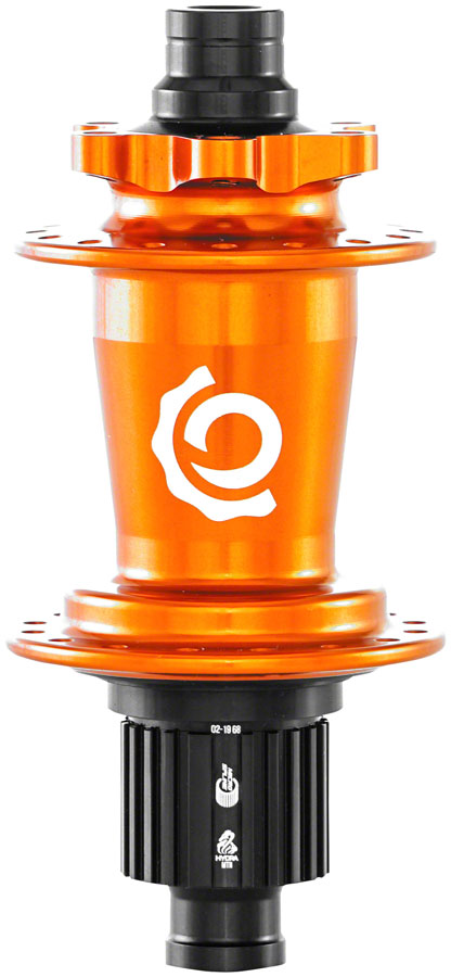 Industry Nine Hydra Classic Rear Hub - 12 x 148mm 6-Bolt Micro Spline Orange 28H