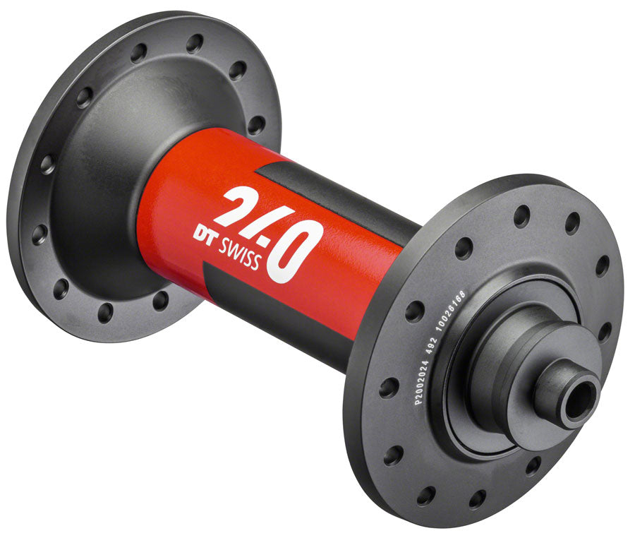 DT Swiss 240 Front Hub - QR x 100mm Black/Red 20H-Goodwynn&#39;sGoodwynn&#39;s