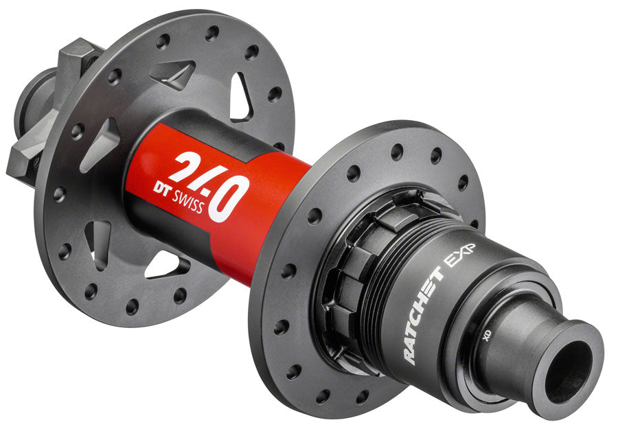 DT Swiss 240 EXP Rear Hub - 12 x 148mm 6-Bolt XD Black/Red 32H 36pt-Goodwynn&#39;sGoodwynn&#39;s