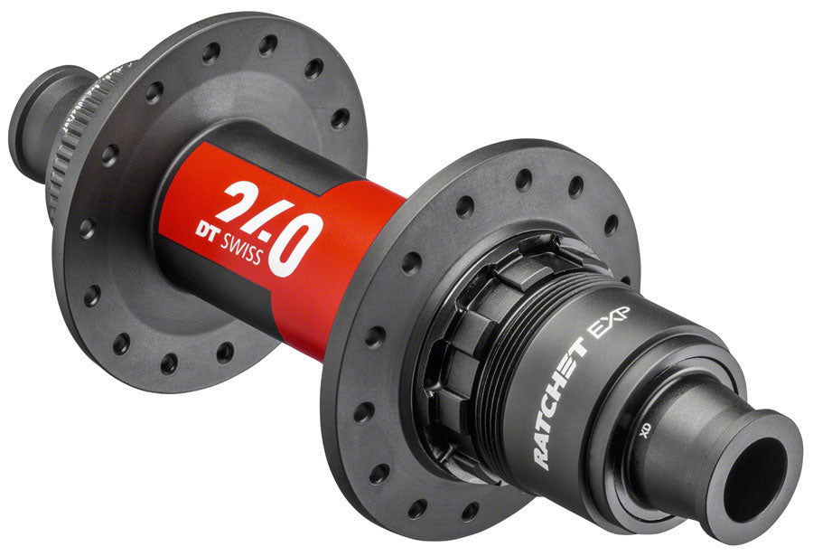 DT Swiss 240 EXP Rear Hub - 12 x 148mm Center-Lock XD Black/Red 32H 36pt-Goodwynn&#39;sGoodwynn&#39;s