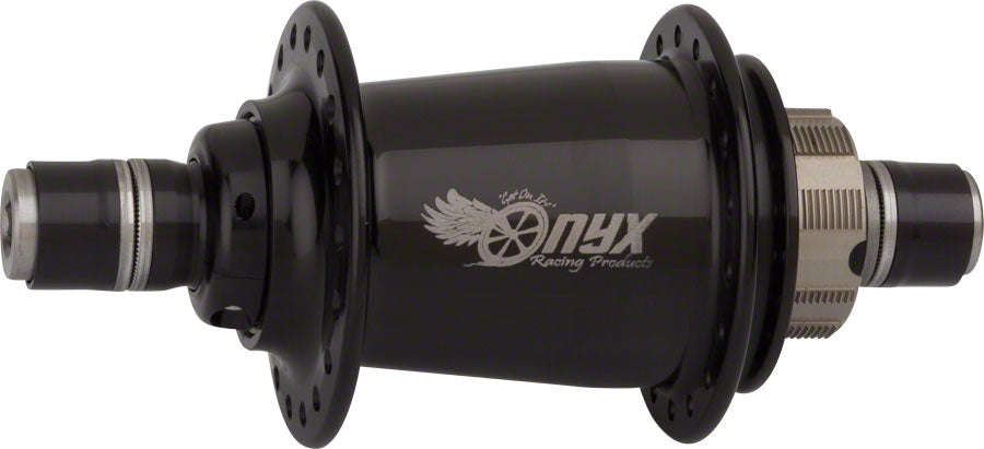 Onyx BMX Ultra Rear Hub - 3/8" 10 x 100mm Rim Brake Black 36H-Goodwynn&#39;sGoodwynn&#39;s