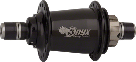 Onyx BMX Ultra Rear Hub - 3/8" 10 x 100mm Rim Brake Black 36H-Goodwynn's