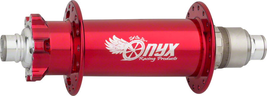 Onyx Fat Bike Rear Hub - 12 x 197mm 6-Bolt XD Candy Red 32H-Goodwynn&#39;sGoodwynn&#39;s